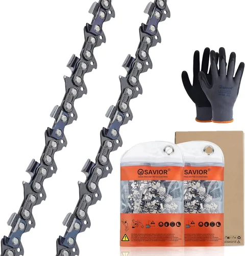 Vista 15 de Savior 4Pack GTA 26 Cadena de Motosierra Mini de 4 Pulgadas de 1/4" LP.043" de Calibre 28 Enlace de Transmisión para Podadora de Hojas Stihl GTA 26