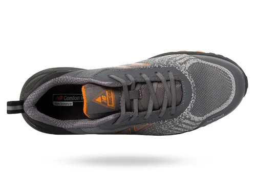 Vista 2 de New Balance Botas industriales Speedware con punta compuesta para hombre, grisnaranja, 10 de ancho