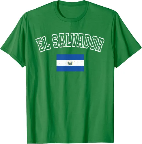 Vista 5 de Camiseta vintage con diseño de la bandera de El Salvador
