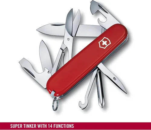 Vista 2 de Victorinox Swiss Army Super Tinker Pocket Tool - Rojo