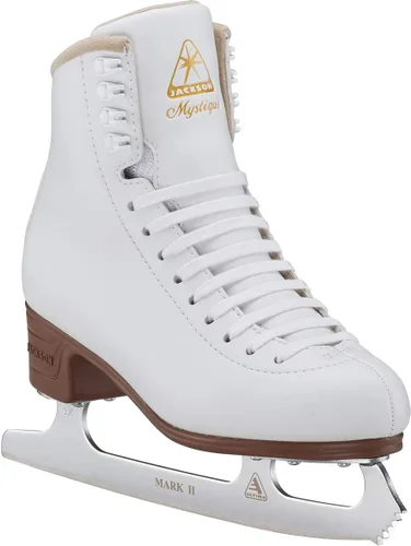 Vista 3 de Jackson Ultima Mystique Figure Ice Skates for Women and Girls Bundle with Guardog Skate Guards