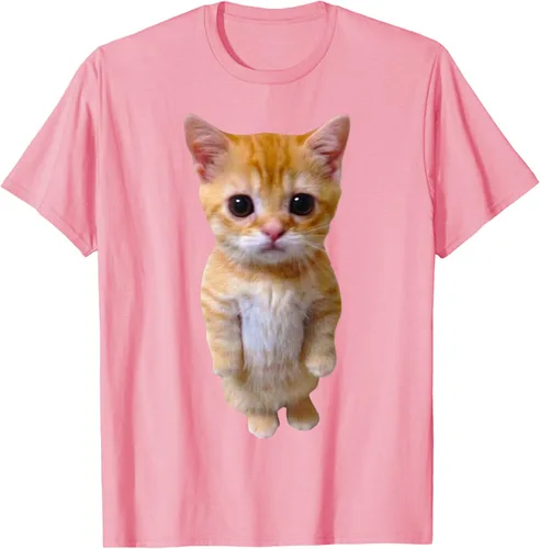 Vista 62 de El Gato Meme Sad Crying Cat Munchkin Kitty Meme Camiseta de moda Small Negro