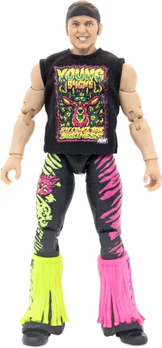 Vista 6 de All Elite Wrestling UNRIVALED - Paquete de 2 figuras de Matt Jackson y Nick Jackson de 6 pulgadas con accesorios, Multi - Exclusivo de Amazon