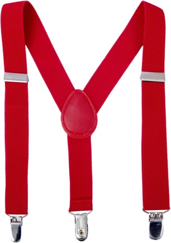 Vista 10 de AWAYTR Tirantes ajustables para niños y niños – elástico en forma de Y de color sólido