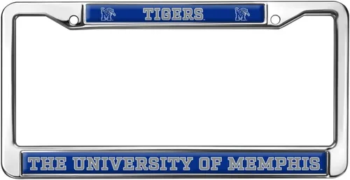 Vista 314 de Texas A&M University - Texarkana Mascot - Marco de metal estándar para placa de matrícula de tamaño completo