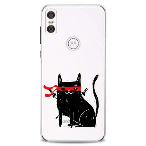 Vista 18 de Funda de TPU compatible con Motorola G9 G8 Plus G7 E20 P40 Z4 Edge 20 G22 Stylus negro Baby Cats Kawaii Flexible Silicona Animales Diseño Lindo