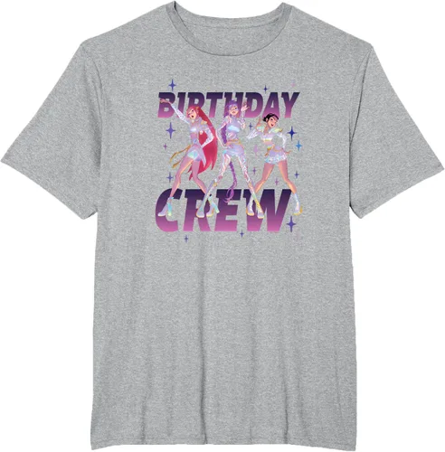 Vista 32 de Kpop Demon HUNTR/X Birthday Crew Camiseta con licencia
