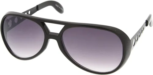 Vista 11 de zeroUV Gafas de sol grandes Elvis King Of Rock & Roll Aviator 2.480 in