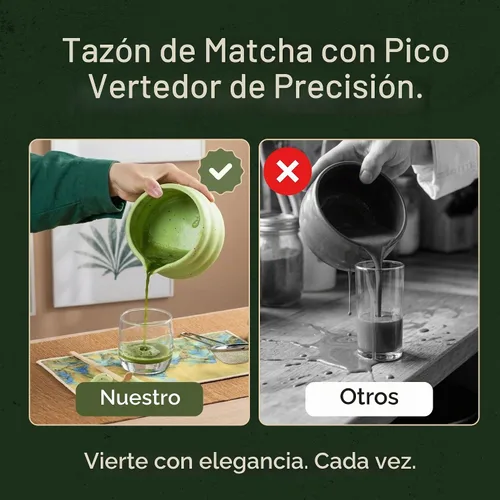 Vista 6 de Juego de batidor Matcha - 5 piezas Kit de té japonés