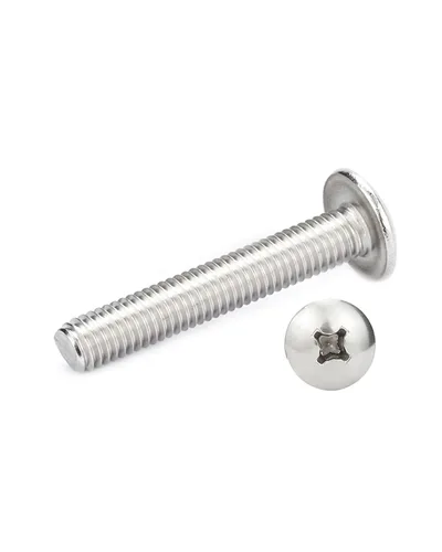Vista 8 de IMScrews Tornillos de cabeza Phillips M4-0.028 x 0.709 in, tornillos de acero inoxidable 304, paquete de 50
