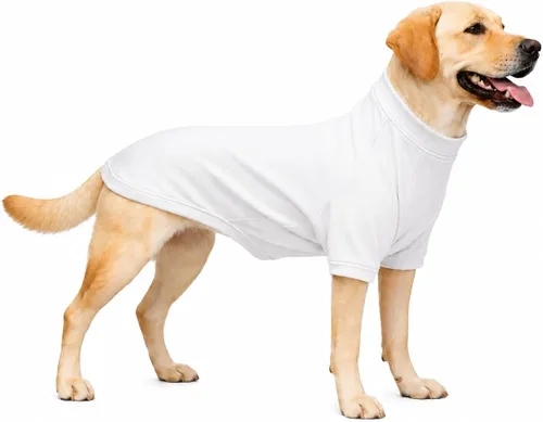 Vista 14 de Lovelonglong Sudadera para perro, otoño, invierno, clima frío, camisetas para perros pequeños, medianos y grandes, ropa de chihuahua, color negro, XS