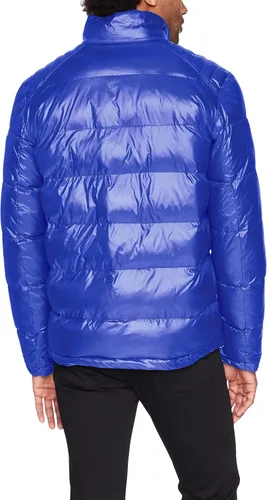 Vista 3 de GUESS Chaqueta acolchada de peso medio con capucha extraíble para hombre