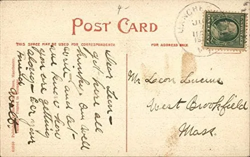 Vista 2 de Equinox House Manchester, Vermont VT Original Antique Postcard