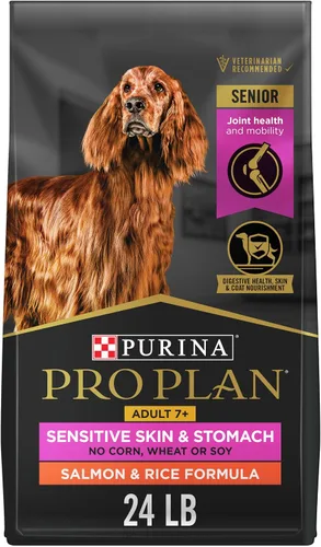 Vista 13 de Purina Pro Plan Piel sensible y alimentos para perros estomacales con probióticos para perros, salmón y fórmula de arroz - 30 lb. Bolsa otro