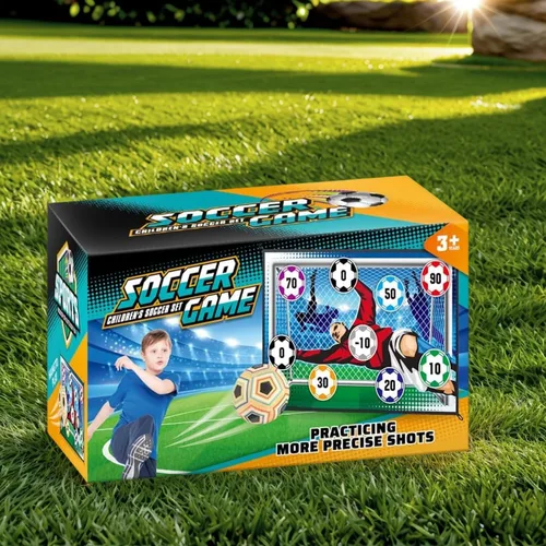 Vista 3 de Stryka Skillzone - Juego de objetivos de precisión de fútbol, juegos de fútbol para interiores y exteriores, juguetes de entrenamiento para cultivar