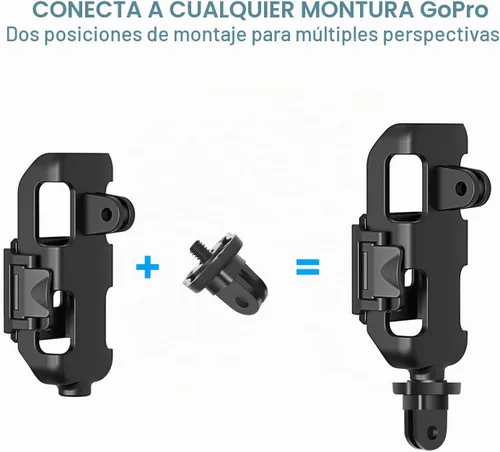 Vista 3 de 3 en 1 trípode y acción GoPro soporte soporte soporte para DJI Osmo/DJI