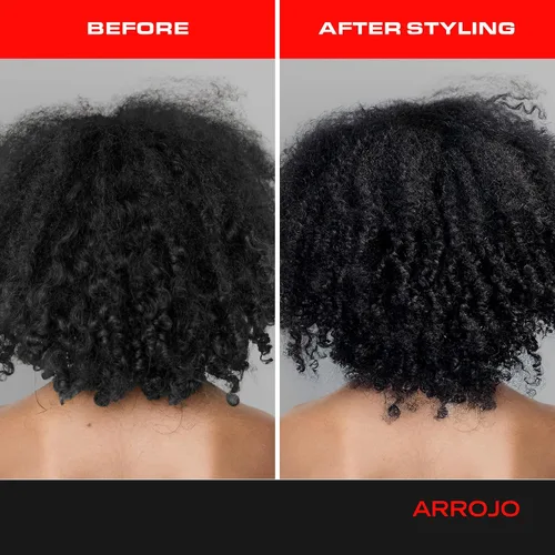 Vista 8 de ARROJO Curl Enhancer - Gel para el cabello rizado para rizos suaves y finos, gel de rizos con aminoácidos, proteínas de avena, productos
