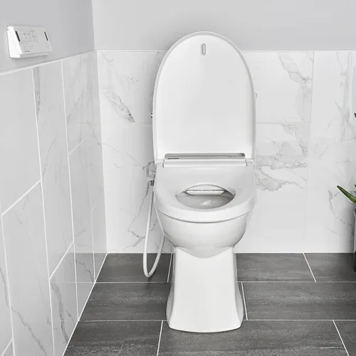 Vista 6 de American Standard 8018A60GRC-020 Advanced Clean 3.0 SpaLet Asiento eléctrico para bidé, alargado, color blanco