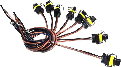 Vista 5 de Coleta de la válvula del conector IPR del inyector 8PCS para el diesel de 6,0 7,3 Ford PowerStroke