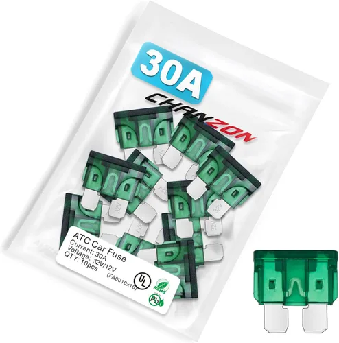 Vista 21 de Chanzon Fusible de cuchilla ATC con certificación UL de 10 piezas (estándar ATO APR) 2A golpe rápido Auto Fuses Fast Blow for Automotive Car RV