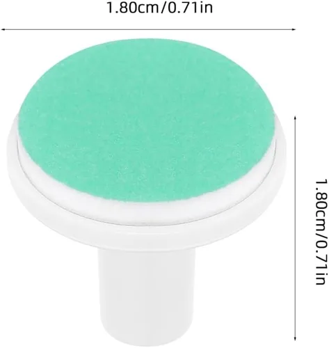 Vista 5 de DOITOOL Almohadillas de repuesto para lima de uñas eléctricas para bebés, 24 cabezales de rectificado de 0.70 pulgadas para recortadora de uñas