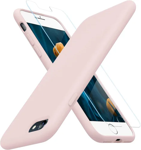 Vista 278 de Miracase Funda ultradelgada diseñada para iPhone SE 2022 (3ª generación)/iPhone SE 2020 (2ª generación)/iPhone 7/iPhone 8 con protector de pantalla
