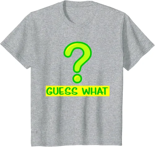 Vista 33 de Question Mark playera Guess What playera, hombre XL, Púrpura