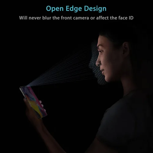 Vista 7 de SYNCWIRE Protector de pantalla de privacidad para iPhone 11/XR de 6.1 pulgadas, paquete de 2 unidades, irrompible, antiespía, protector de vidrio