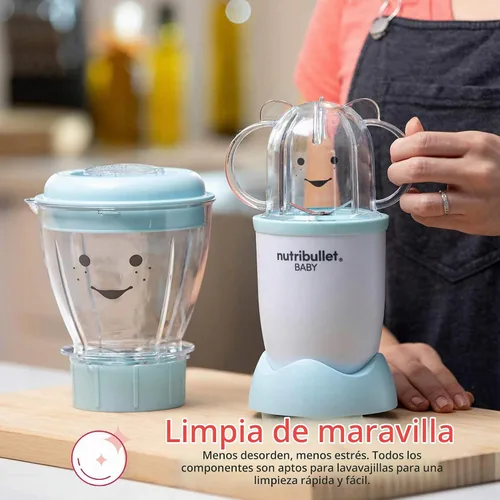 Vista 5 de Nutribullet Baby - El sistema completo de preparación de alimentos para bebés