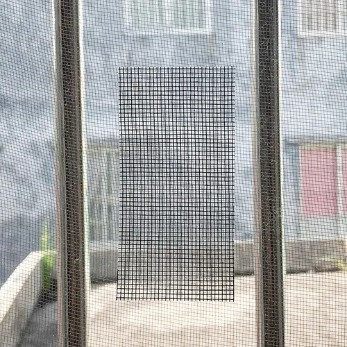 Vista 4 de SANKEMU Kit de reparación de mosquitero para ventana 2 pulgadas X 16.5 pies 3 capas de adhesivo fuerte y cinta impermeable de fibra de vidrio