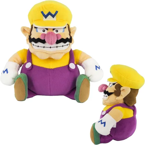 Vista 5 de Sanei All Star Collection - Peluche Wario de 10 pulgadas, tamaño pequeño