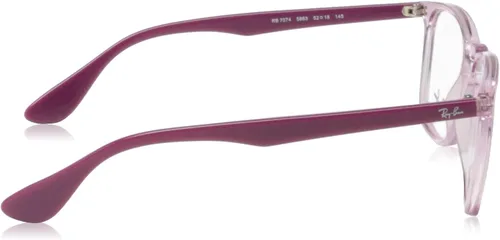 Vista 3 de Ray-Ban 52 mm 0RX7074 Transparent Pink One