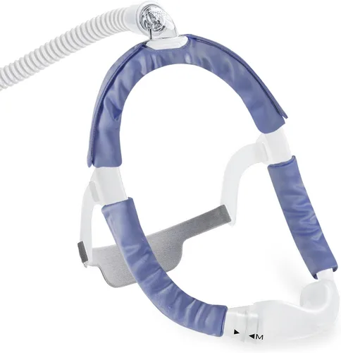 Vista 9 de Paquete de 3 fundas de correa CPAP de satén suave, protector de cabello CPAP para mujer, universal y cómodo, para correas de máscara CPAP Dreamwear