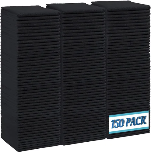 Vista 21 de HOMEXCEL Paño de limpieza de microfibra, toallas de microfibra de alta calidad para automóviles, sin pelusas, sin arañazos, altamente absorbente