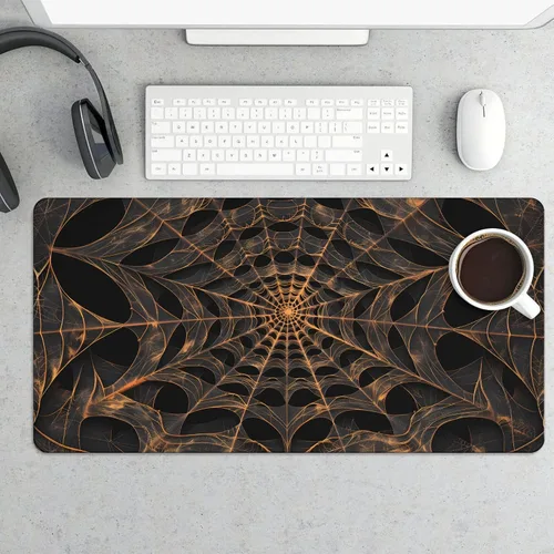 Vista 22 de Large Mouse Pad Beach Flamingos Palm Trees Rubber Base Keyboard Long Gaming Mouse pad Desk Mat Waterproof Non-Slip Protector Laptop Pads for Work