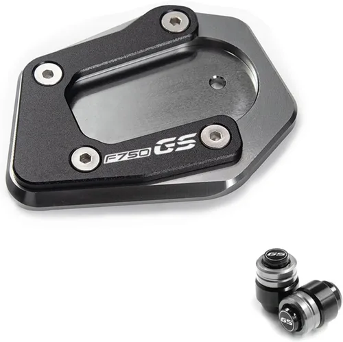 Vista 13 de Tapa de válvula de neumático con soporte lateral para BMW F850GS F750 GS F 850 GS F750GS F750GS F850 GS F 750 GS 2018 2022 (Color A negro)