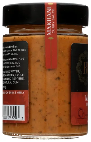 Vista 5 de Rupen's Makhani - Salsa de curry crema, vegetariana y sin gluten, 10 onzas