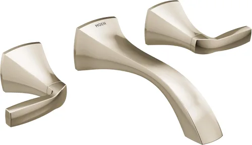 Vista 11 de Moen Voss T6906ORB - Kit de moldura de grifo de baño de dos manijas de bronce aceitado con dos manijas