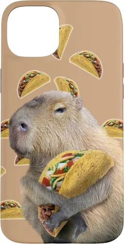 Vista 9 de Capybara Capybaras Eating Taco - Carcasa para iPhone 17