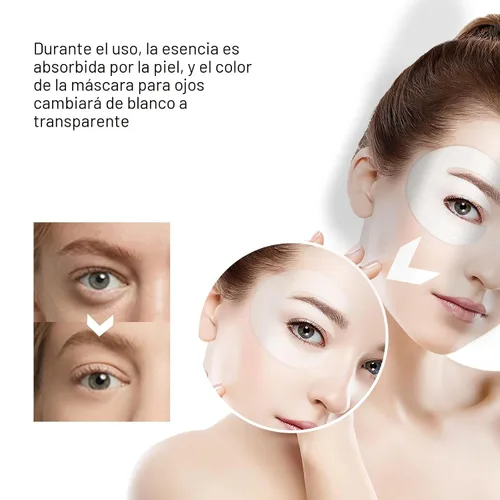 Vista 6 de Novoy - 7 pares de parches de ojos profundos de bio-colágeno – 6 en 1 retinol durante la noche parches para ojeras, hinchazón y arrugas 2%