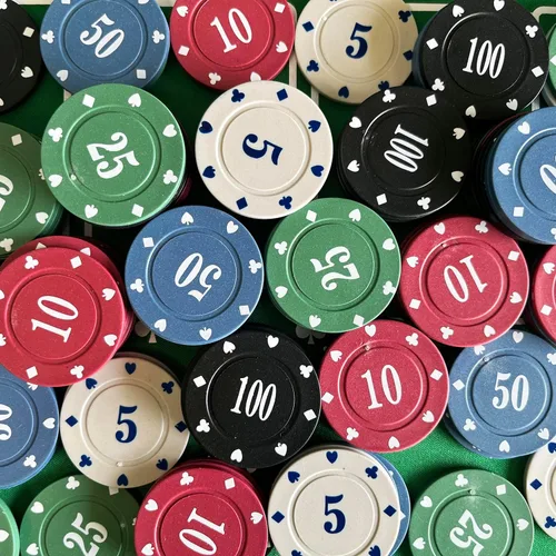 Vista 5 de SEETOOOGAMES Casino Poker Chips Denominations