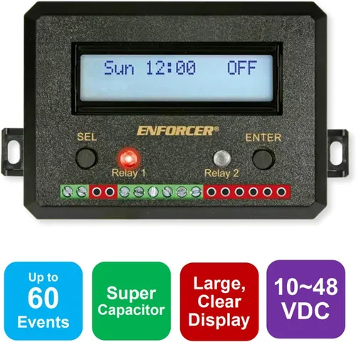 Vista 2 de SECO-LARM SA-027WQ Componente - Vigilancia (Cableado, 4.213 x 3.071 x 1.220 in, 12-24V, Negro)