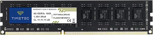 Vista 10 de Timetec Hynix Módulo de memoria grado A, IC, de 1600 megahercios, (PC3 12800), no ECC, sin memoria intermedia, CL11 de 1.35/1.5 voltios, con 240