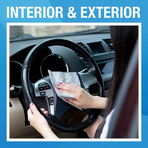 Vista 6 de MiracleWipes Toallitas de limpieza multiusos para automóviles, para manos, interiores y exteriores, detalles, eliminar grasa, lubricante, adhesivo