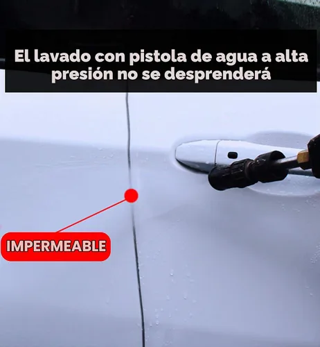 Vista 6 de ToLanbbt Protector Invisible para Borde de Puerta de Automóvil, Protectores de Umbral de Puerta Automotriz Anti-Rayones, Cinta Adhesiva Impermeable