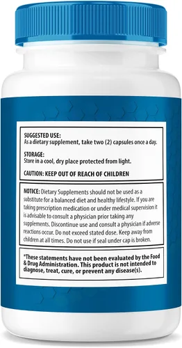 Vista 2 de Cápsulas AlphaCur (paquete de 2), Alphacur para neuropatía, píldoras AlphaCur totalmente naturales para nervios saludables, pastillas premium Alpha