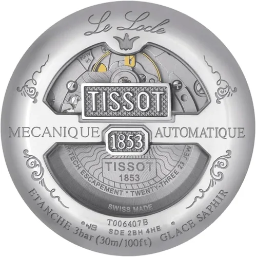 Vista 3 de Tissot Le Locle Powermatic 80, Gris, Classic