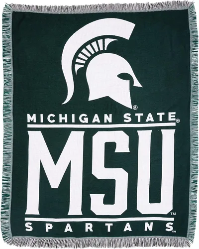 Vista 10 de Northwest NCAA Unisex-Adult Woven Jacquard Throw Blanket Homenaje