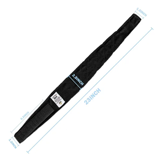 Vista 3 de Peluca GEX con banda para la cabeza ajustable para mayor comodidad, Negro