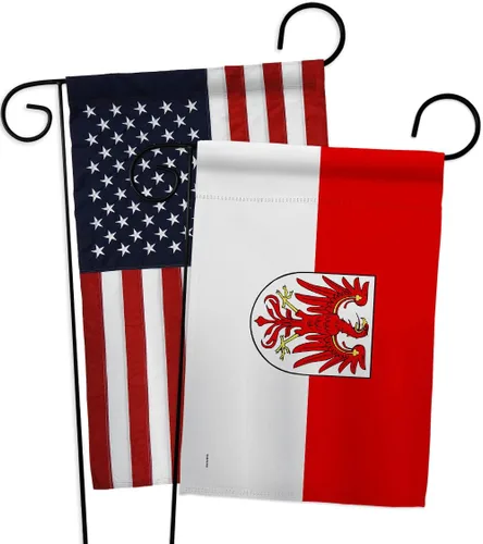 Vista 5 de Brandenburg Garden Flags 2pcs Pack Regional Germany States Central Europe Territory Old History Country Particular Area Small Decorative Gift Yard